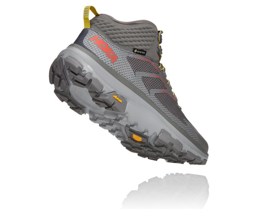 Hoka One One Turisticke Topanky Panske Siva - Toa GORE-TEX - 14069-JRLS